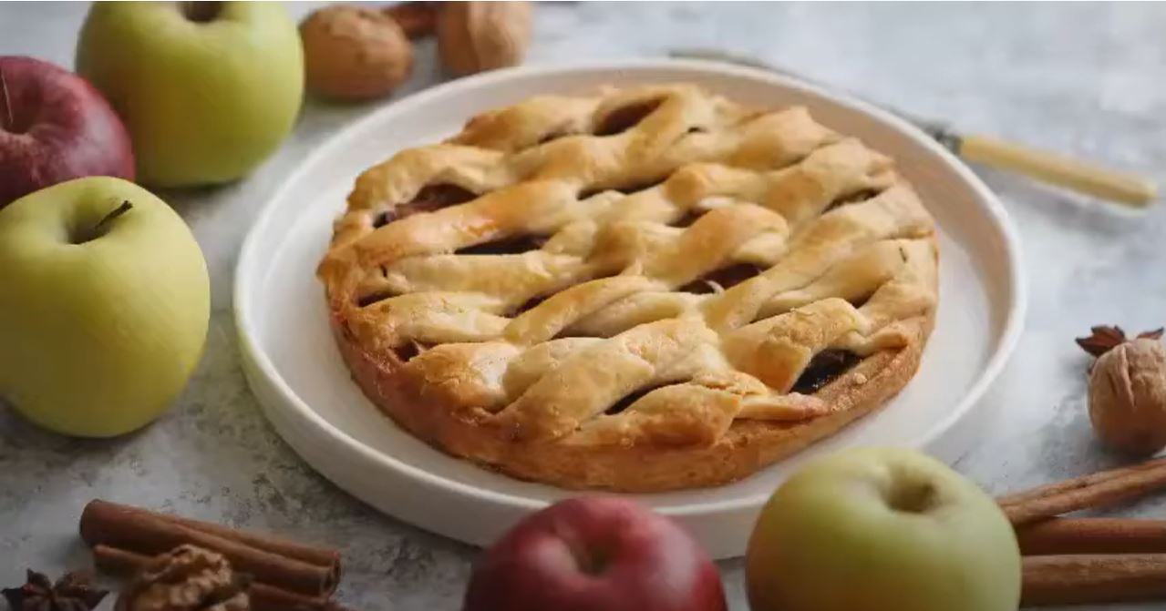 Homemade Egg-less Apple Pie