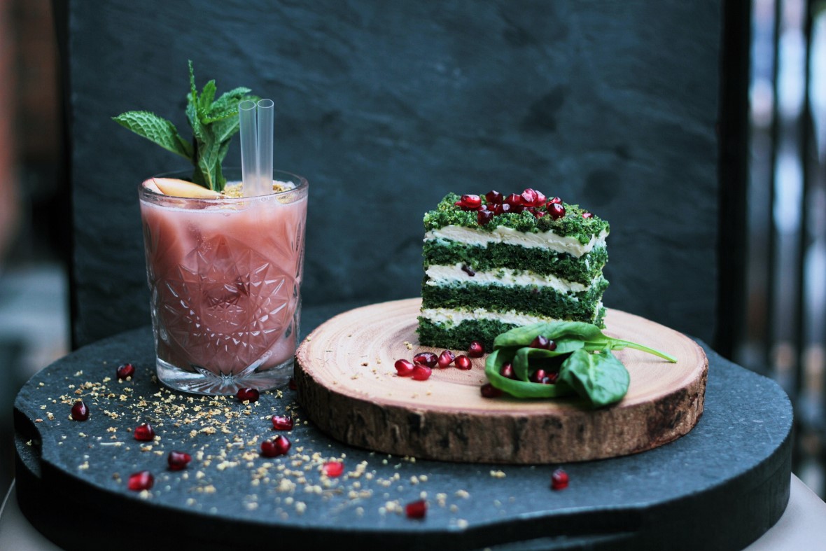 Healthy Baking- Go Green Cake