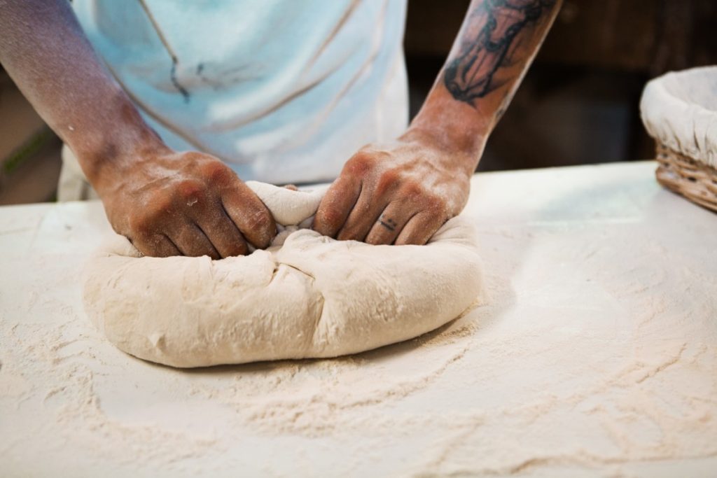 Yeast gives strength to the dough. Yeast and Baking cannot be separated for most of the breads