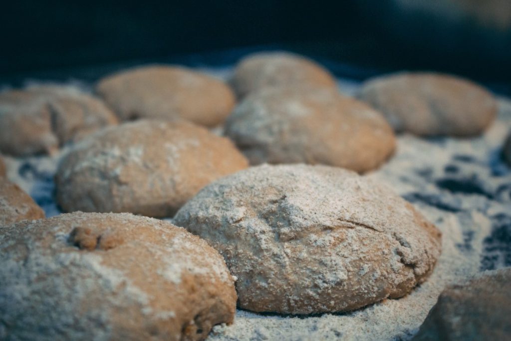 Bread Dough kept for fermentation 