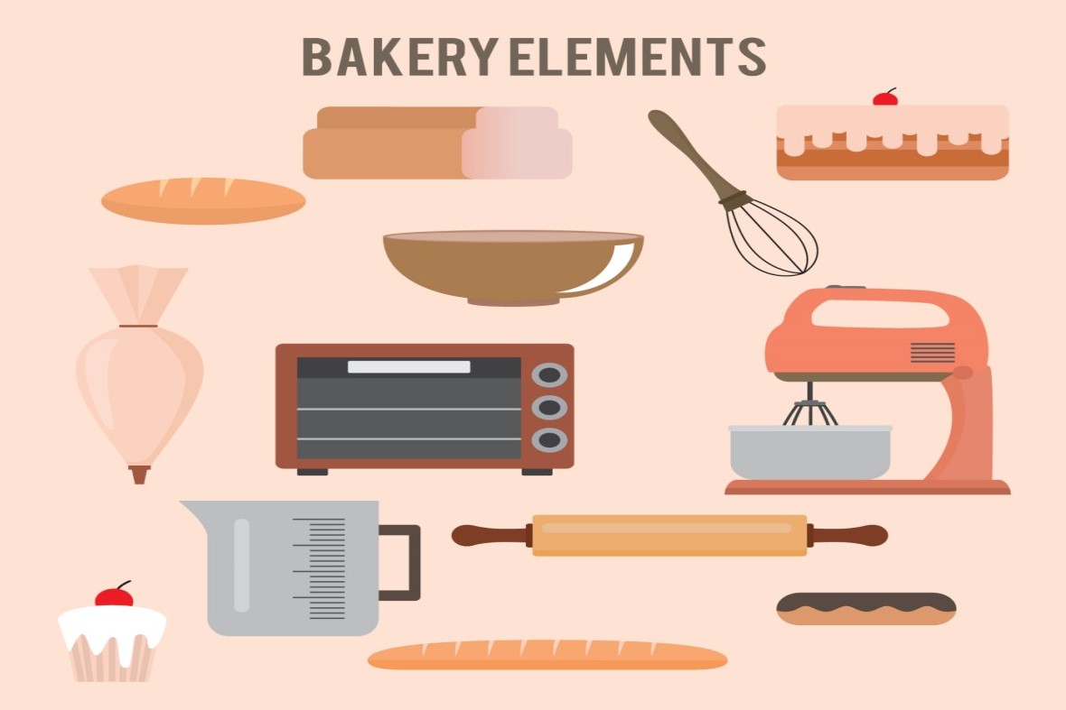 Here's all that you need- Baking essentials!