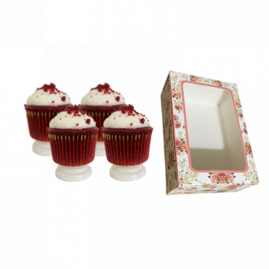 Divine Red Velvet Cupcakes online delivery in Noida, Delhi, NCR, Gurgaon