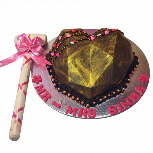 Pinata Cake with Hammer online delivery in Noida, Delhi, NCR, Gurgaon
