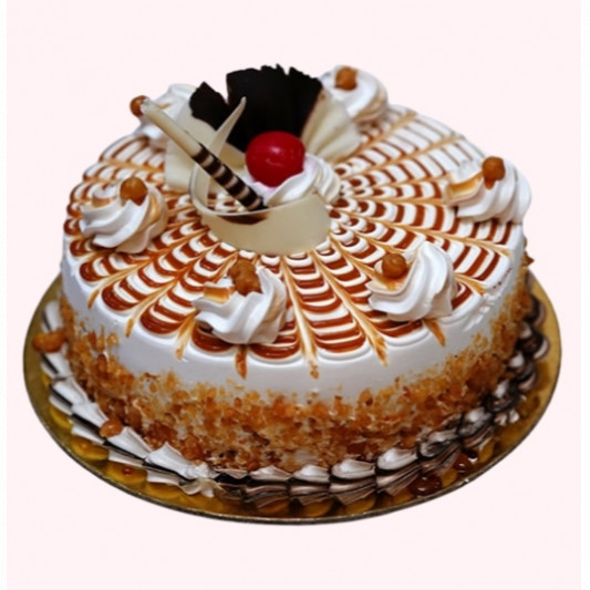 Butterscotch cake for birthday online delivery in Noida, Delhi, NCR, Gurgaon