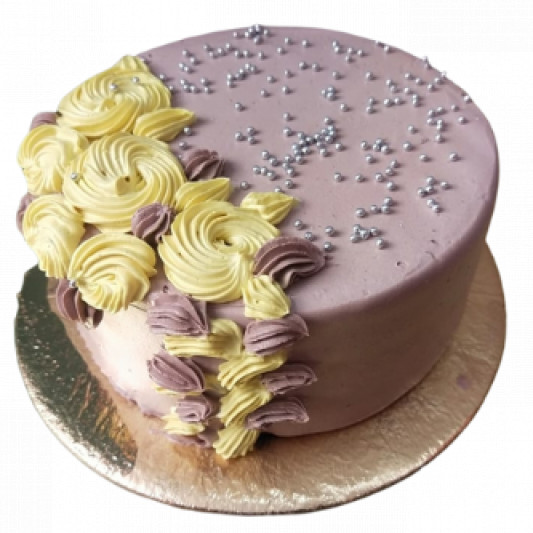 Sugar free Floral Tiramisu Cake online delivery in Noida, Delhi, NCR, Gurgaon