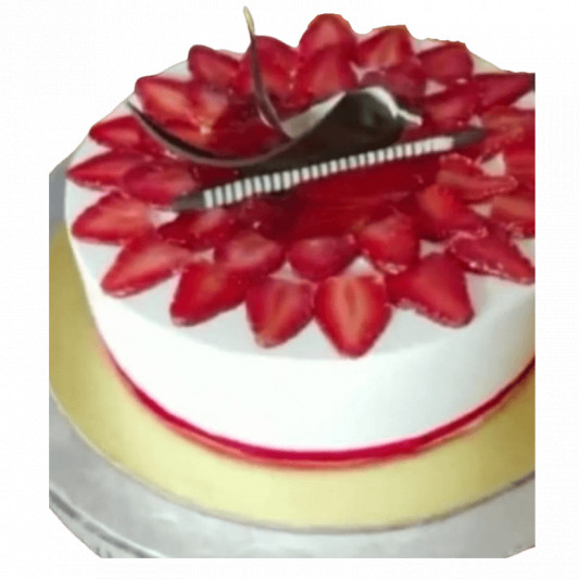 Fresh Strawberry Cake online delivery in Noida, Delhi, NCR, Gurgaon