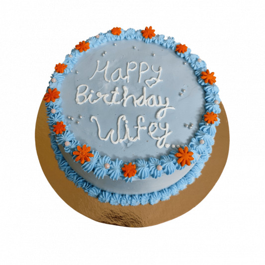 Birthday Cream Cake for Wife online delivery in Noida, Delhi, NCR, Gurgaon