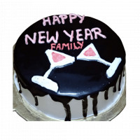 Happy New Year Cake online delivery in Noida, Delhi, NCR,
                    Gurgaon