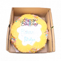 Pineapple Cake with Vanilla Icing online delivery in Noida, Delhi, NCR,
                    Gurgaon