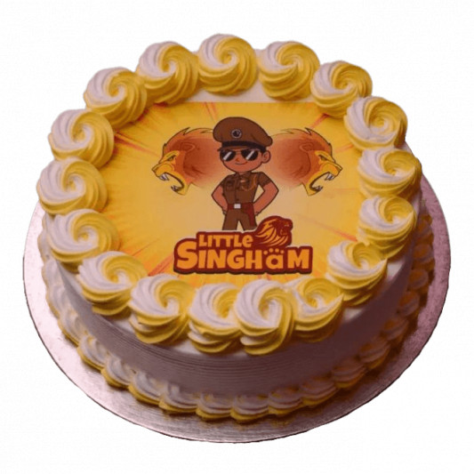 Little Singham Photo Cake online delivery in Noida, Delhi, NCR, Gurgaon