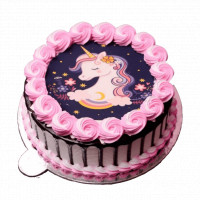 Unicorn Theme Photo Cake online delivery in Noida, Delhi, NCR,
                    Gurgaon