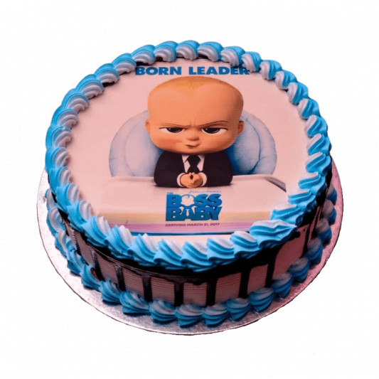 Boss Baby Photo Cake online delivery in Noida, Delhi, NCR, Gurgaon