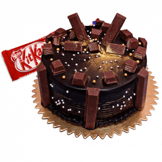 Chocolate KitKat Shots Cake | Yummy cake