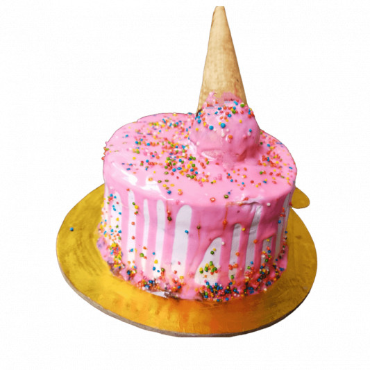 Ice cream Cone Cake online delivery in Noida, Delhi, NCR, Gurgaon