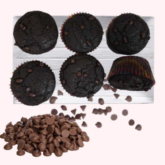 Homemade Chocolate Chip Muffins online delivery in Noida, Delhi, NCR, Gurgaon