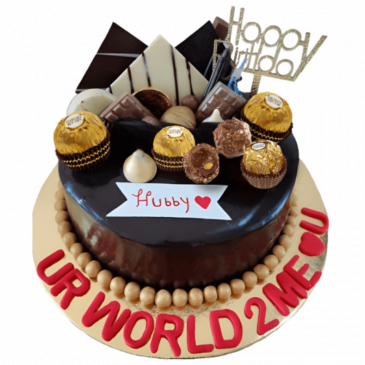 Delicious Chocolate Cake – Half Kg – Gifting corner