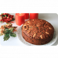Christmas Cake / Rum cake  with nuts and dryfruits online delivery in Noida, Delhi, NCR,
                    Gurgaon