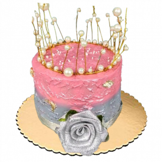 Princess Birthday Crown Cake online delivery in Noida, Delhi, NCR, Gurgaon