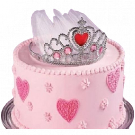 Princess Tiara Crown Cake online delivery in Noida, Delhi, NCR, Gurgaon