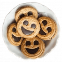 Smiley Face Chocolate Cookies online delivery in Noida, Delhi, NCR,
                    Gurgaon