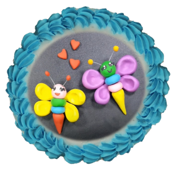 Butterfly Blues Cake online delivery in Noida, Delhi, NCR,
                    Gurgaon
