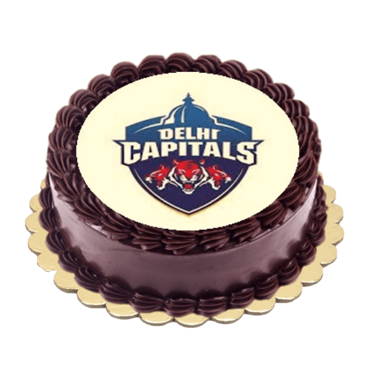 Delhi Capitals Treat Photo Print Cake online delivery in Noida, Delhi, NCR,
                    Gurgaon