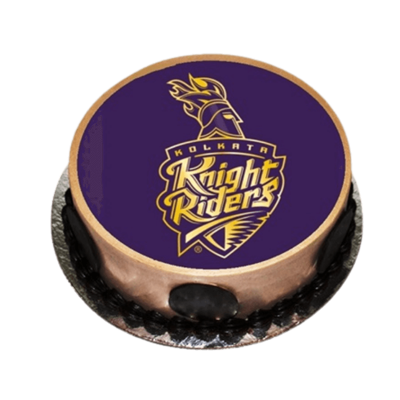 KKR Delight Photo Cake online delivery in Noida, Delhi, NCR, Gurgaon