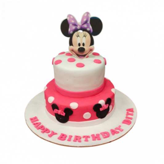 Mickey mouse 2 Tier Cake online delivery in Noida, Delhi, NCR, Gurgaon