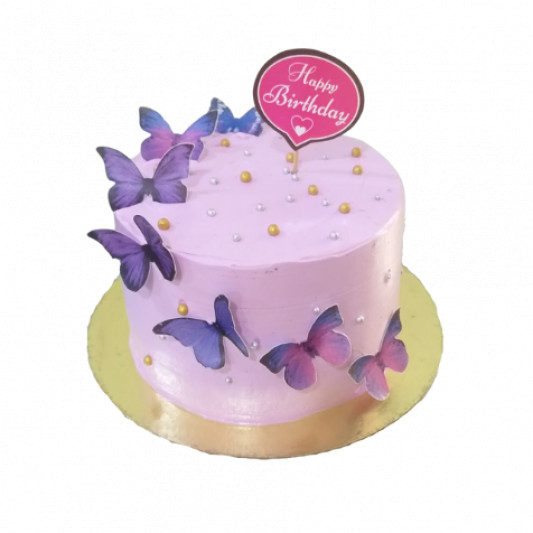 Butterfly Birthday Cake online delivery in Noida, Delhi, NCR, Gurgaon