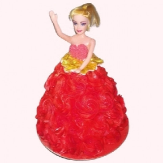 Birthday Doll Cake online delivery in Noida, Delhi, NCR, Gurgaon