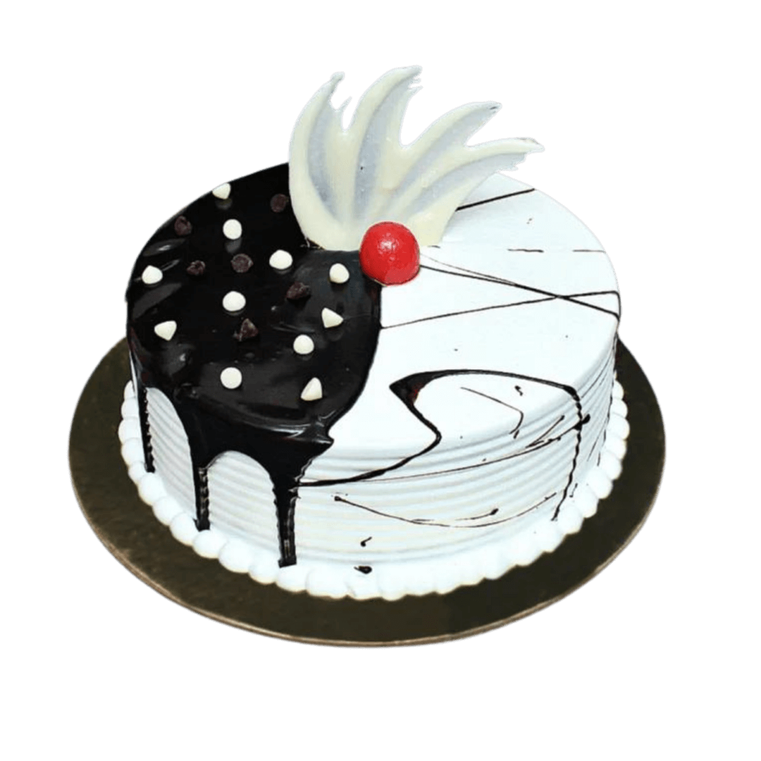 Icy Choco Vanilla Cake Delivery in Trichy, Order Cake Online Trichy, Cake  Home Delivery, Send Cake as Gift by Cake World Online, Online Shopping India