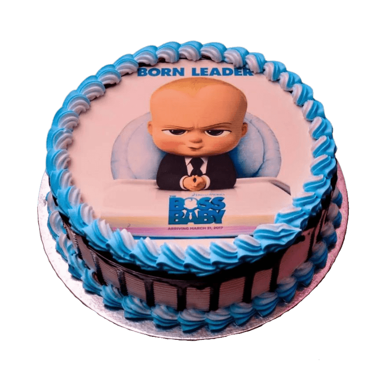Boss Baby Photo Cake online delivery in Noida, Delhi, NCR, Gurgaon