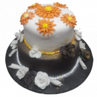 2 Floor Cake with Double Flavour online delivery in Noida, Delhi, NCR,
                    Gurgaon