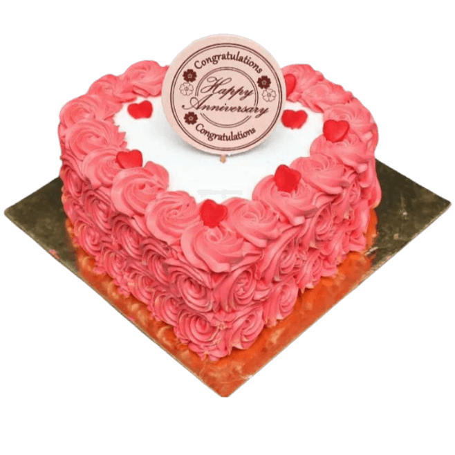 Rose Heart Shape Cake online delivery in Noida, Delhi, NCR,
                    Gurgaon