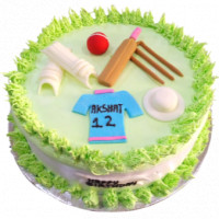 Cricket Lover Cake | Cricket Birthday Cake online delivery in Noida, Delhi, NCR,
                    Gurgaon