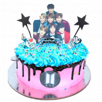 BTS Theme Birthday cake online delivery in Noida, Delhi, NCR,
                    Gurgaon