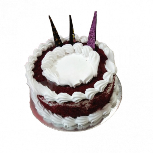 Red Velvet Vanilla Cream Cake  online delivery in Noida, Delhi, NCR, Gurgaon