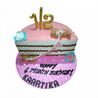 Six Month Birthday Cake online delivery in Noida, Delhi, NCR,
                    Gurgaon