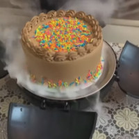 Smokey Bomb Blast Cake online delivery in Noida, Delhi, NCR,
                    Gurgaon