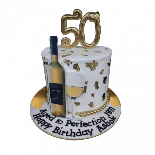 Aged to Perfection Birthday Cake online delivery in Noida, Delhi, NCR, Gurgaon