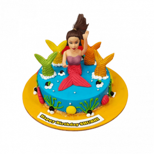 Mermaid Theme Cake online delivery in Noida, Delhi, NCR, Gurgaon