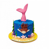 Mermaid Theme Kids Birthday Cake online delivery in Noida, Delhi, NCR,
                    Gurgaon