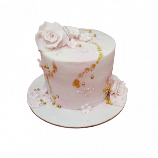 Pink Tall Cake online delivery in Noida, Delhi, NCR, Gurgaon