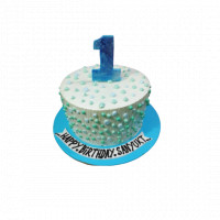 1st Birthday Cream Cake online delivery in Noida, Delhi, NCR,
                    Gurgaon