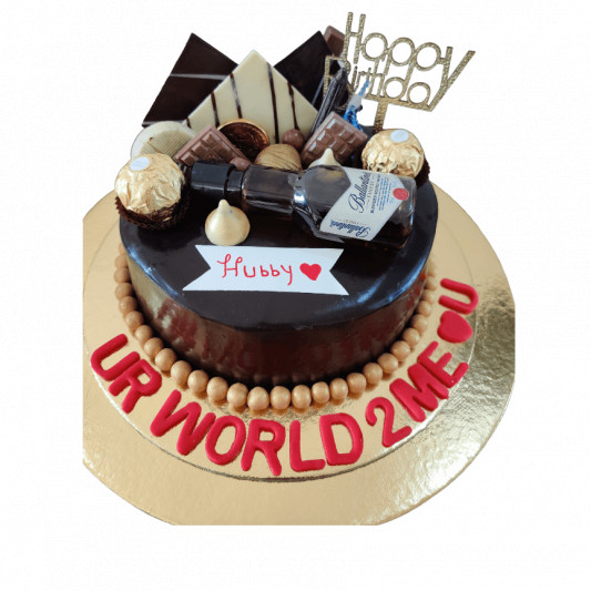 Send Half kg heart shape chocolate cake Online | Free Delivery | Gift Jaipur