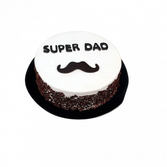 Super Dad Cream Cake online delivery in Noida, Delhi, NCR, Gurgaon