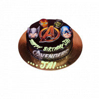 Avengers Theme Photo Cake online delivery in Noida, Delhi, NCR,
                    Gurgaon