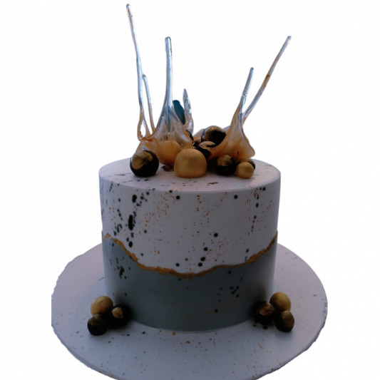 Birthday Cake with Crystals online delivery in Noida, Delhi, NCR, Gurgaon