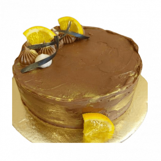 Divine Chocolate Orange Cake online delivery in Noida, Delhi, NCR, Gurgaon