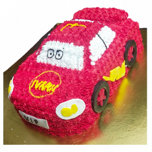 Car Theme Cream Cake online delivery in Noida, Delhi, NCR, Gurgaon